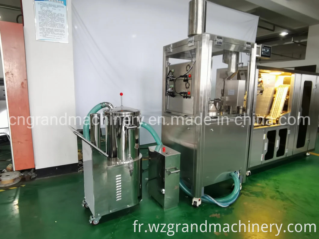 Capsule liquide Remplissage et scellage et machine à bandes de la machine à huile de vitamine Ligne de production NJP-260